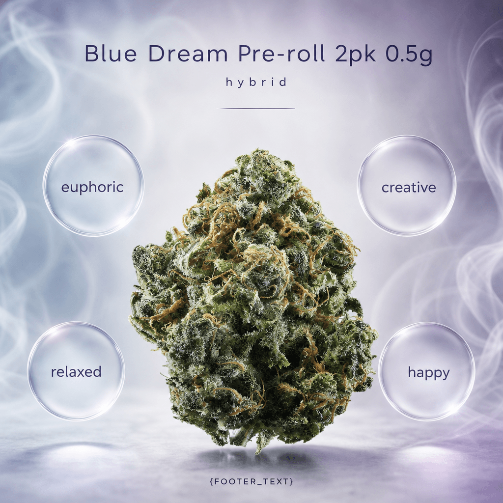 Blue Dream Pre-roll 2pk 0.5g