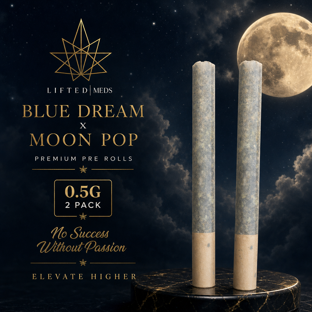 Blue Dream x Moon Pop Phenos Pre-roll 2pk 0.5g