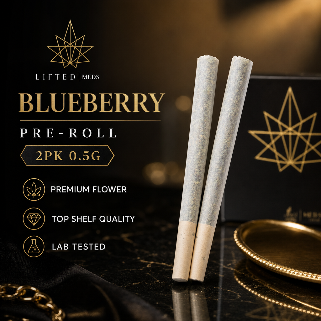 Blueberry Pre-roll 2pk 0.5g