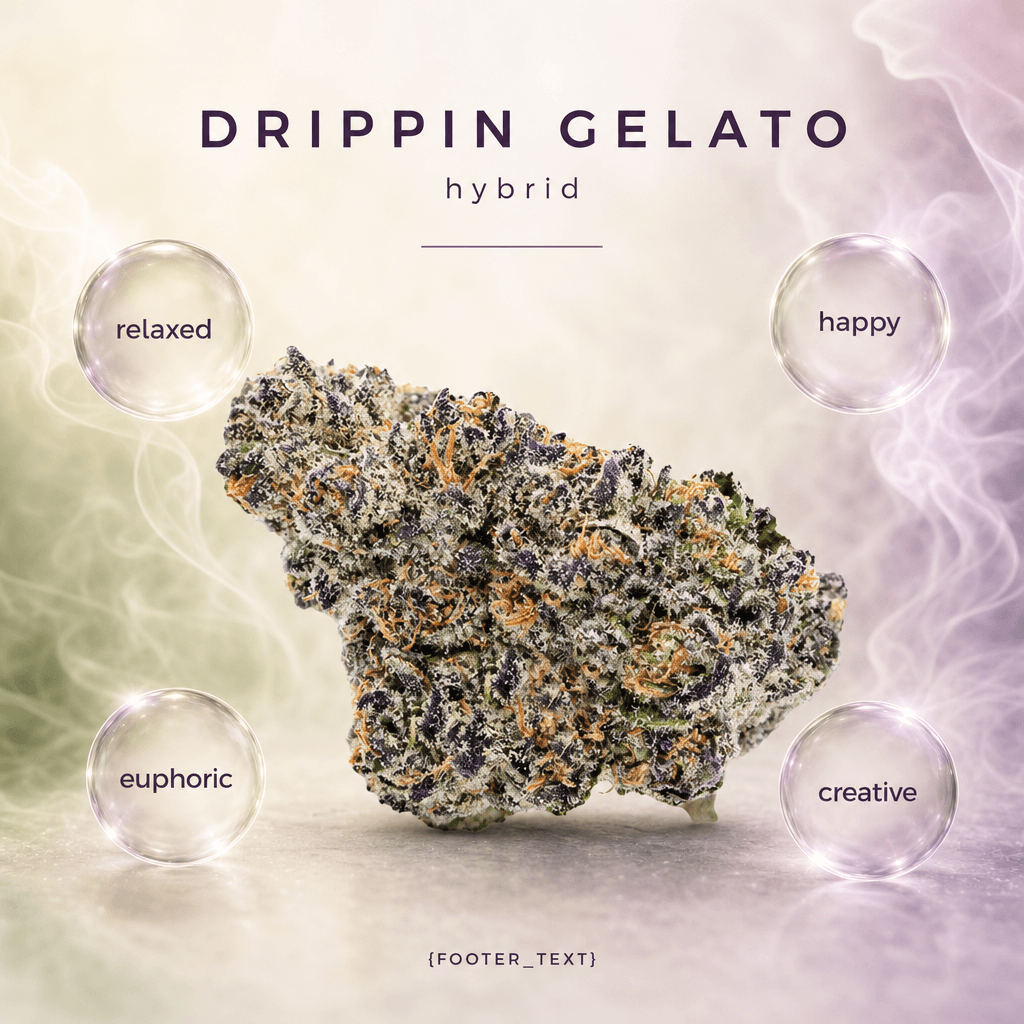 Drippin Gelato Pre-roll 2pk 0.5g — Effects