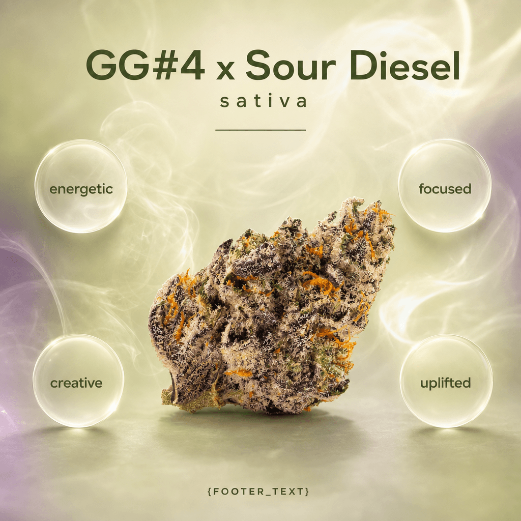 GG#4 x Sour Diesel — Effects