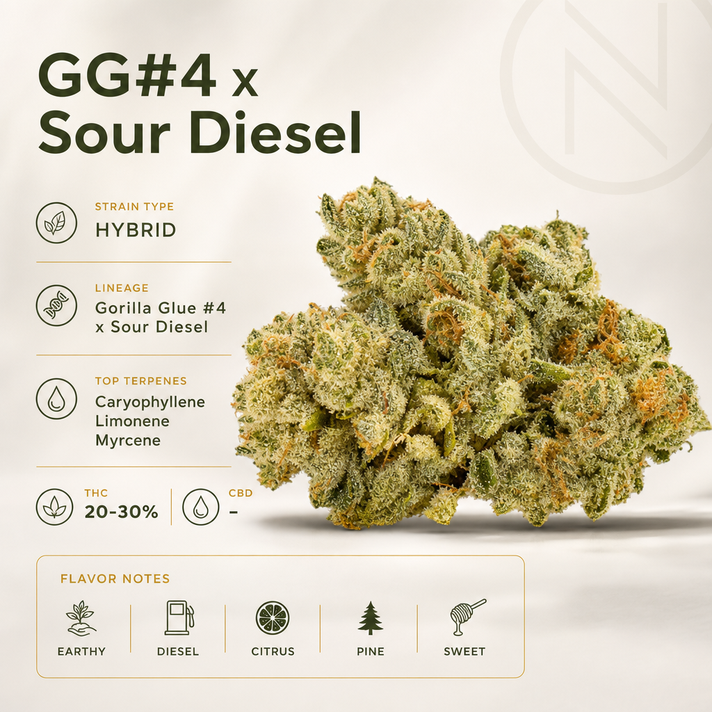 GG#4 x Sour Diesel — Macro