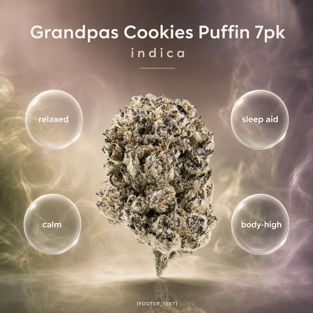 Grandpas Cookies Puffin 7pk