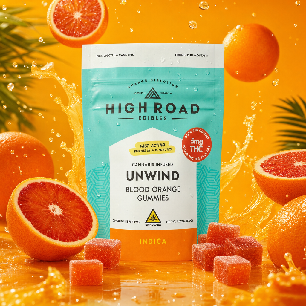 HR Unwind Blood Orange Gummies(100mg)