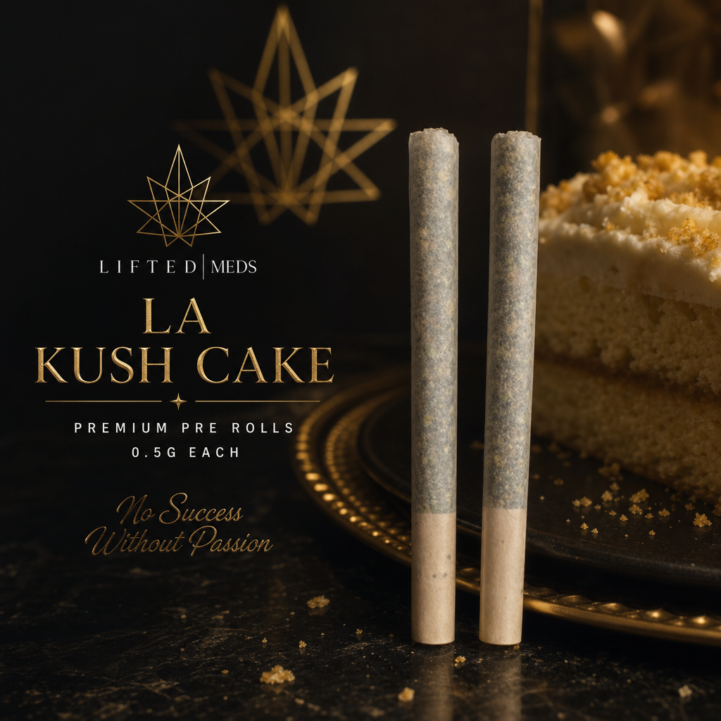LA Kush Cake 2pk Pre-roll 0.5g