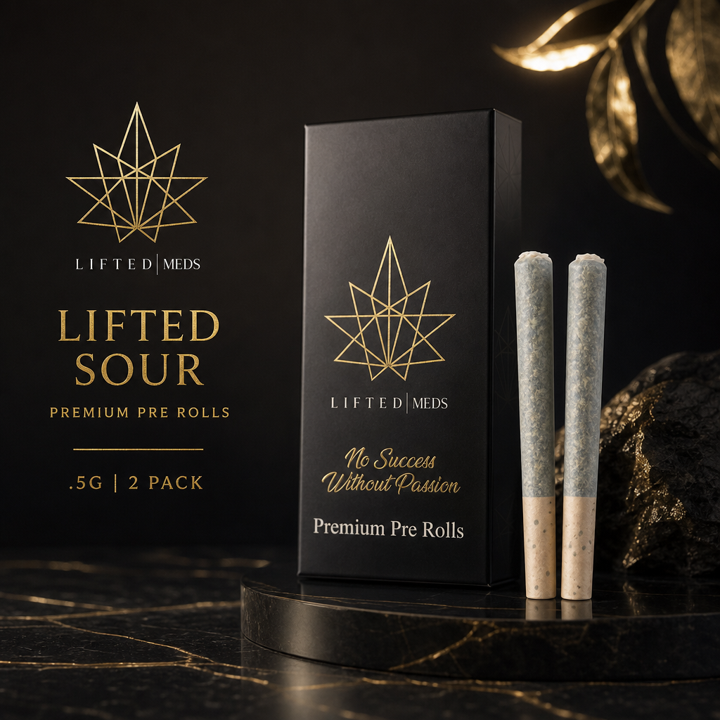 Lifted Sour Pre-roll 2pk 0.5g