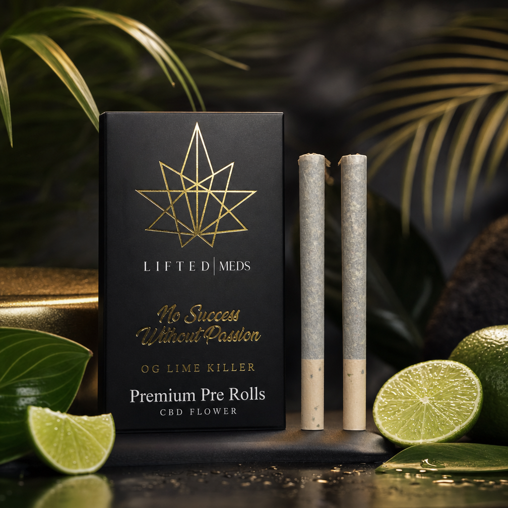 OG Lime Killer CBD Pre-roll 2pk 0.5g