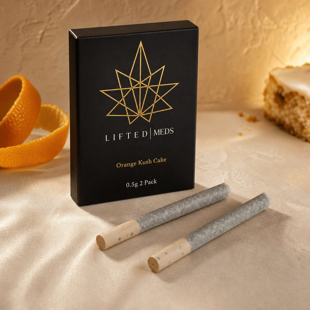 Orange Kush Cake Pre-roll 2pk 0.5g