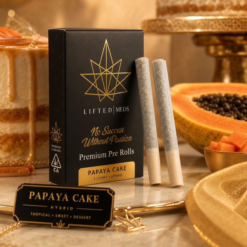 Papaya Cake Pre-roll 2pk 0.5g
