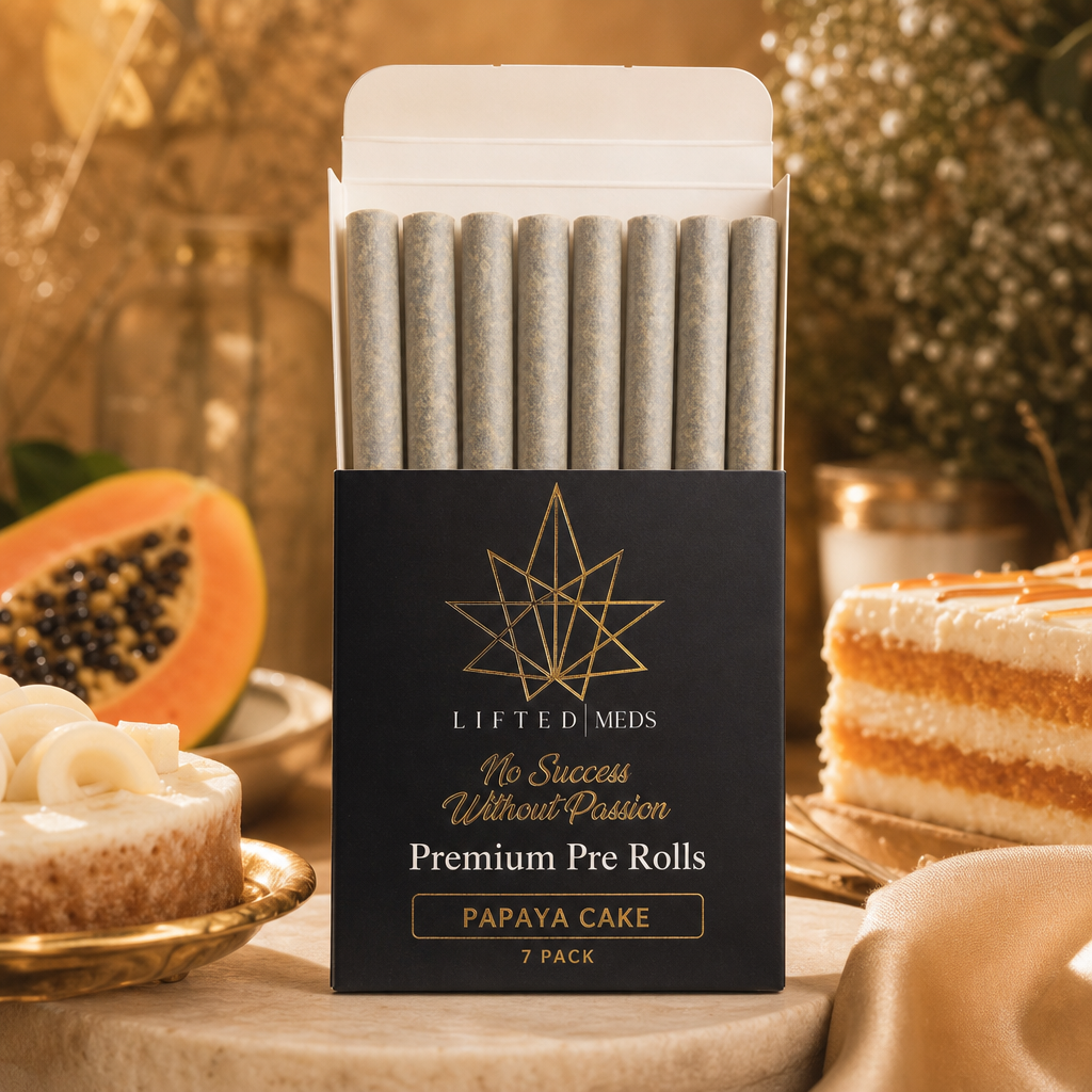 Papaya Cake Puffin 7pk