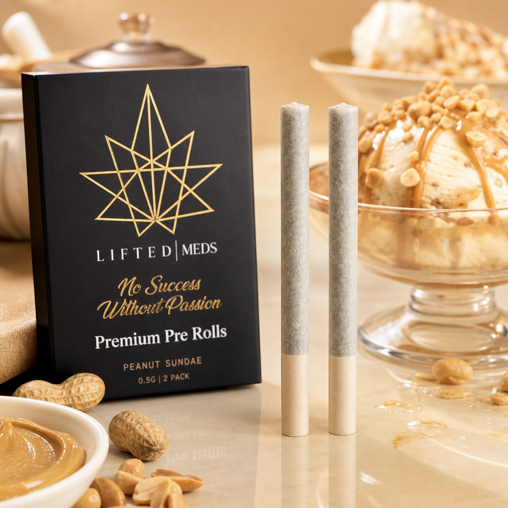 Peanut Sundae Pre-roll 2pk 0.5g