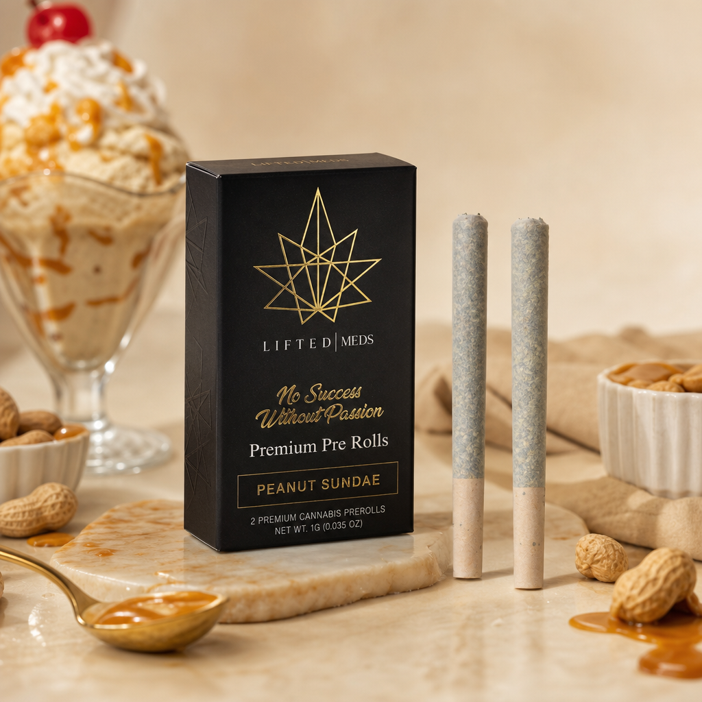 Peanut Sundae Pre-roll 2pk 0.5g