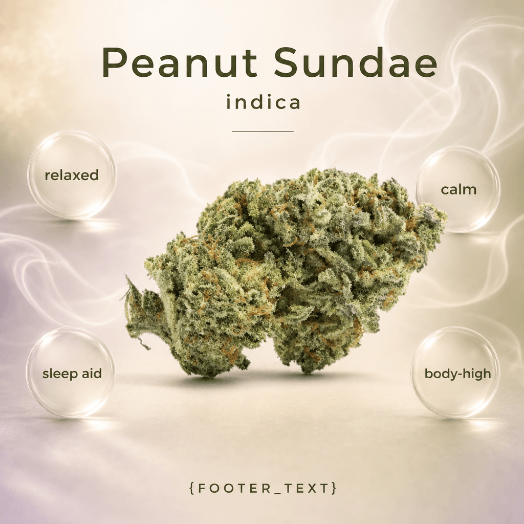 Peanut Sundae Pre-roll 2pk 0.5g — Effects