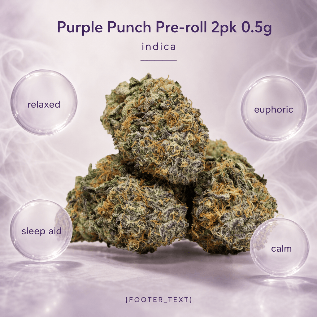 Purple Punch Pre-roll 2pk 0.5g
