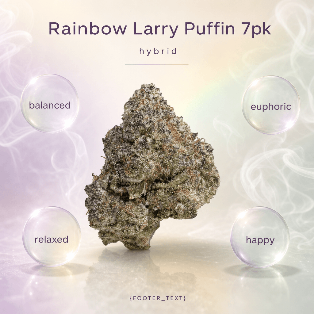 Rainbow Larry Puffin 7pk