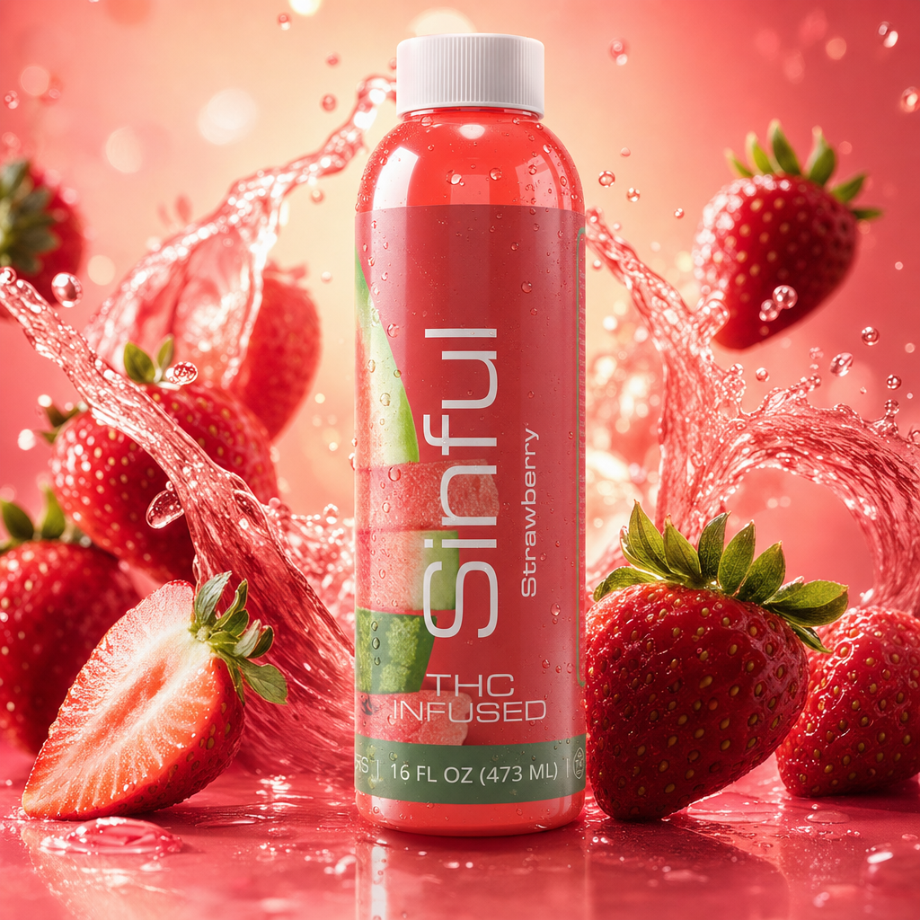 Sinful Strawberry Natural 8oz
