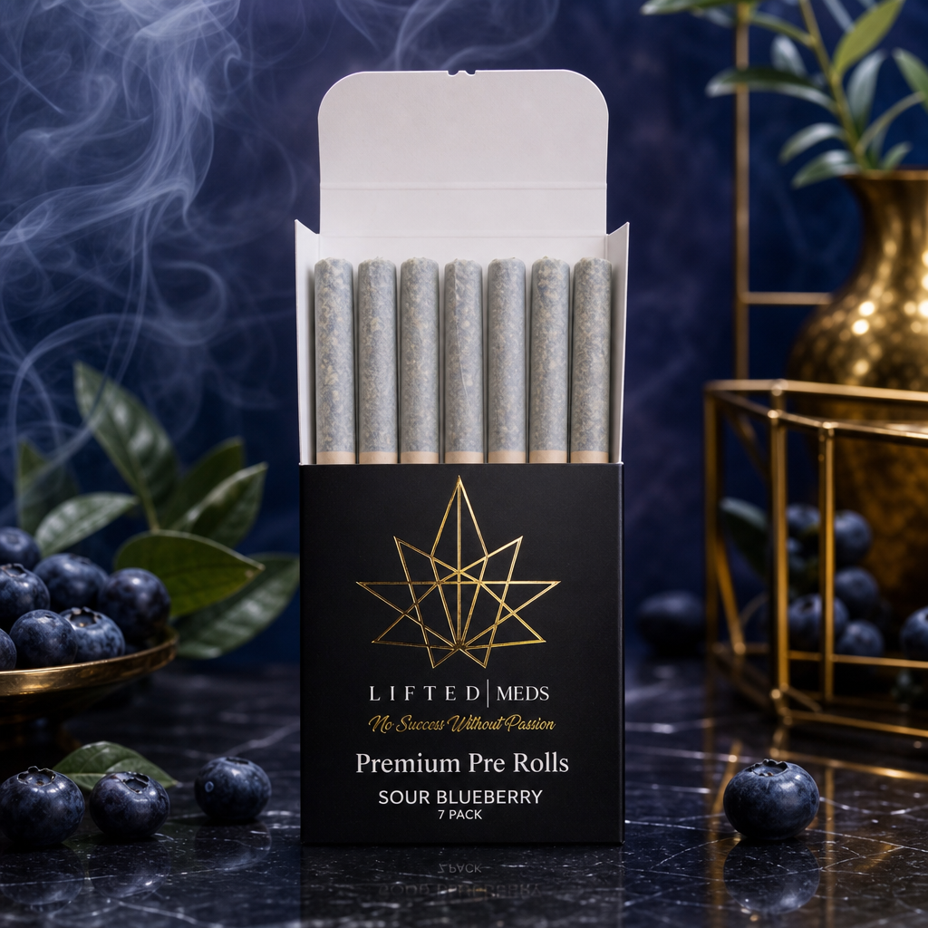 Sour Blueberry Puffin 7pk