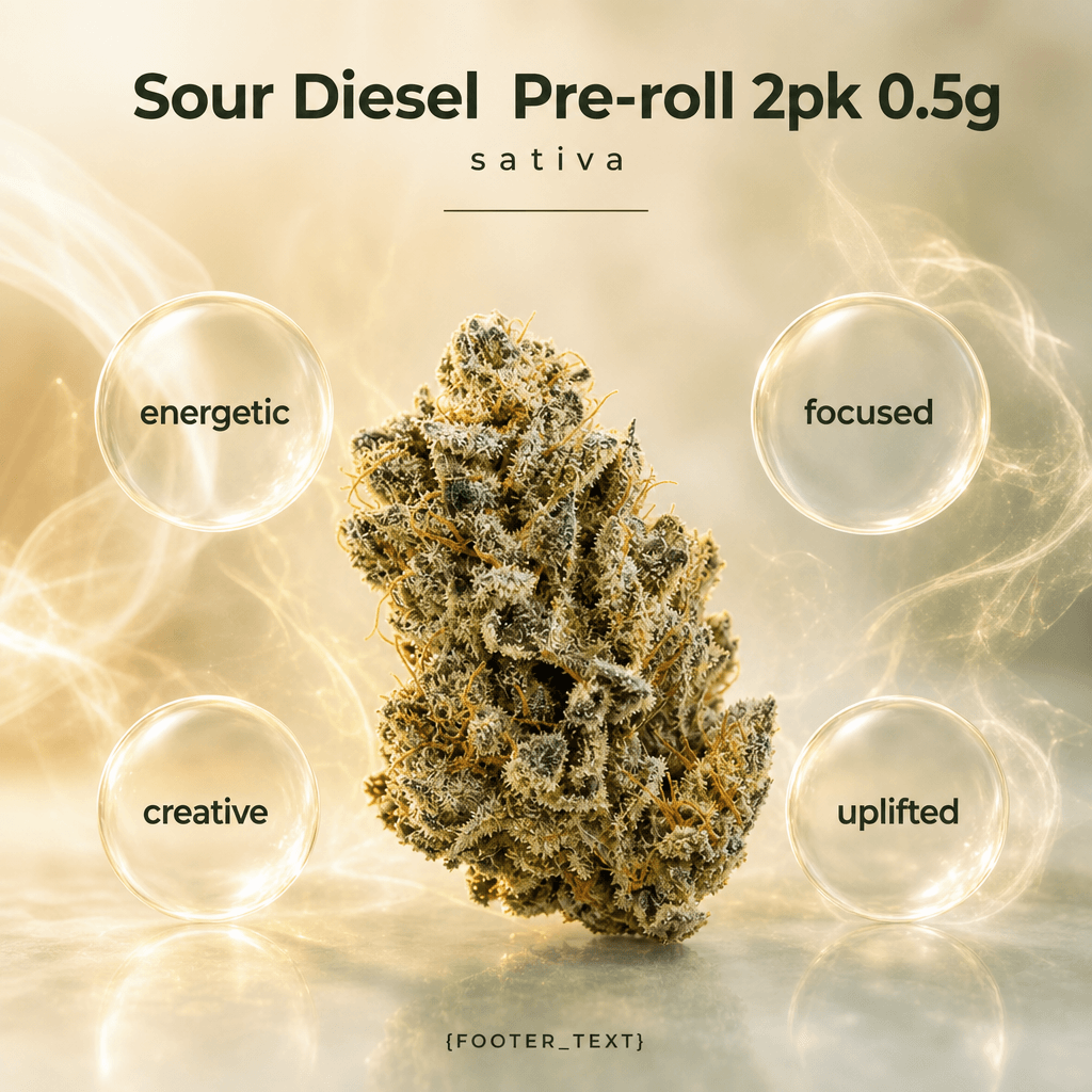 Sour Diesel Pre-roll 2pk 0.5g