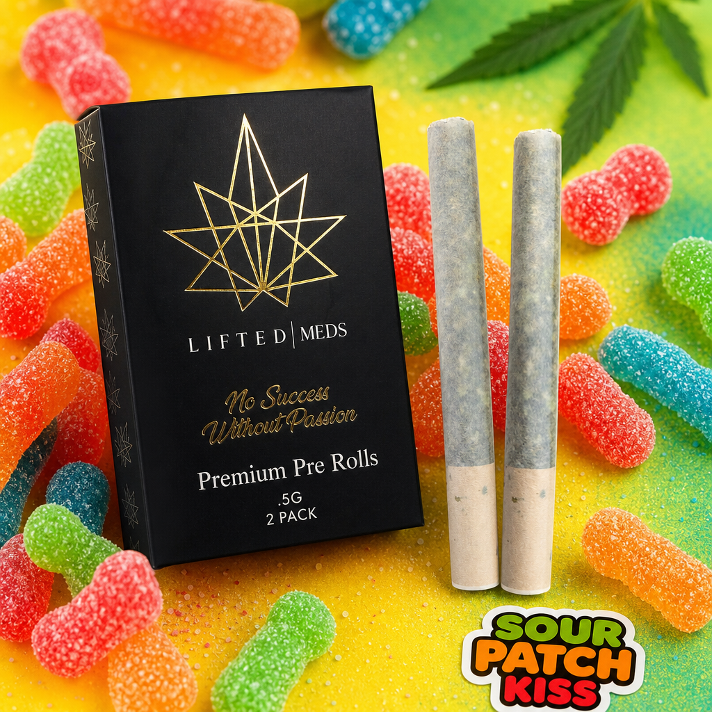 Sour Patch Kiss Pre-roll 2pk 0.5g