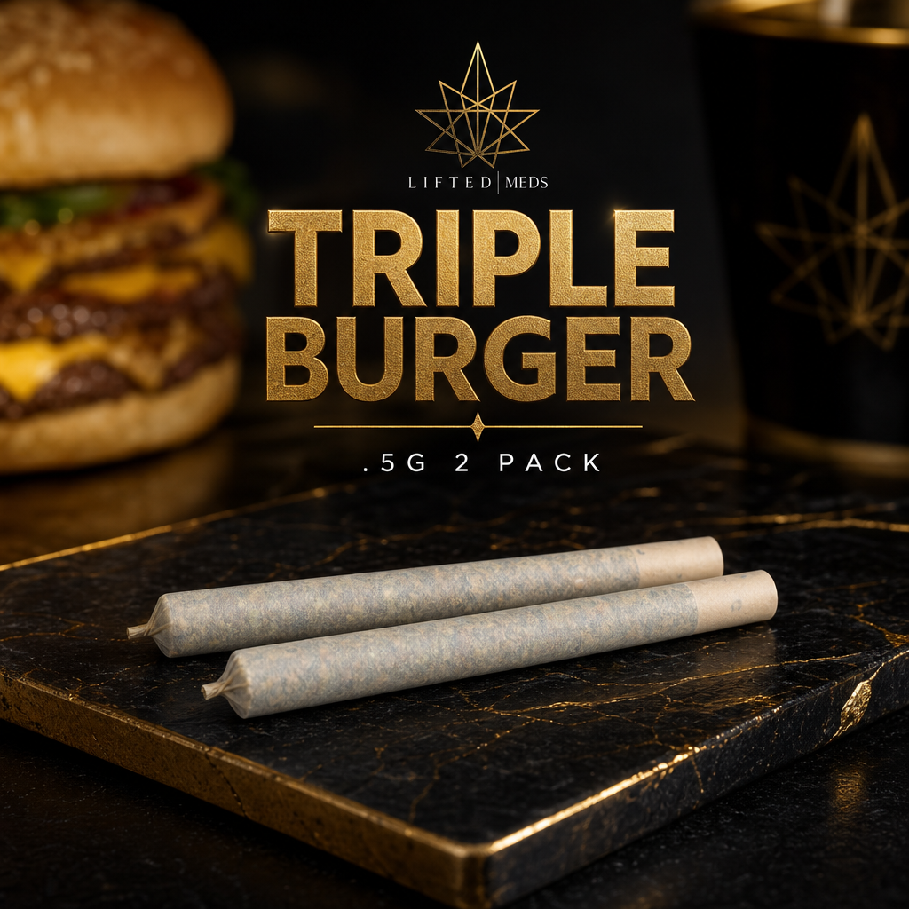Triple Burger Pre-roll 2pk 0.5g