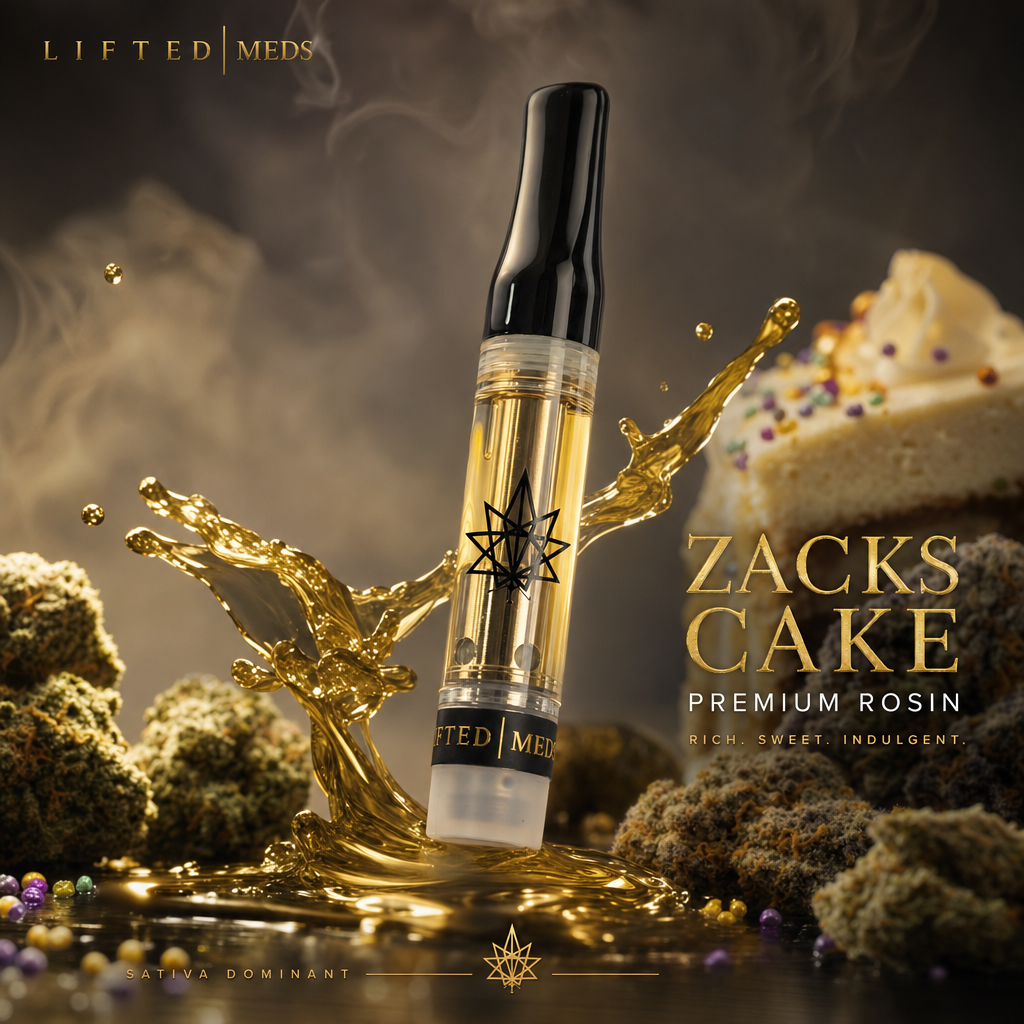 Zacks Cake Rosin Cart 0.5g