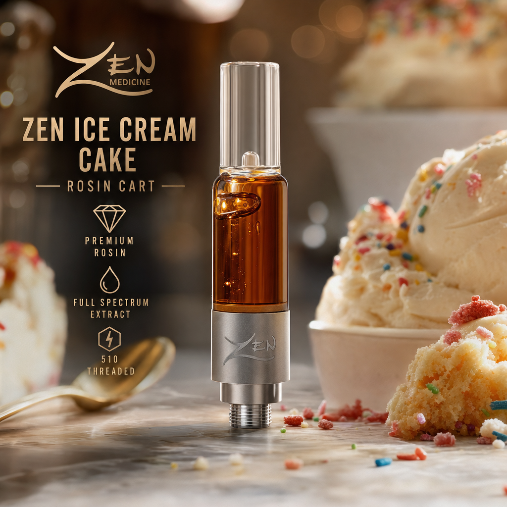 Zen Ice Cream Cake Rosin Cart. 0.5g